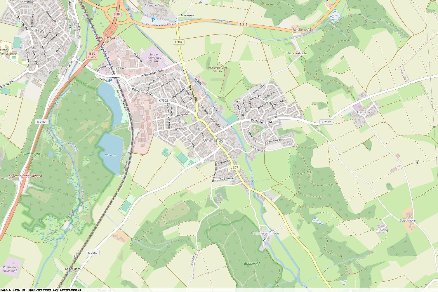 Ist gerade Stromausfall in Baden-Württemberg - Biberach - Ummendorf?