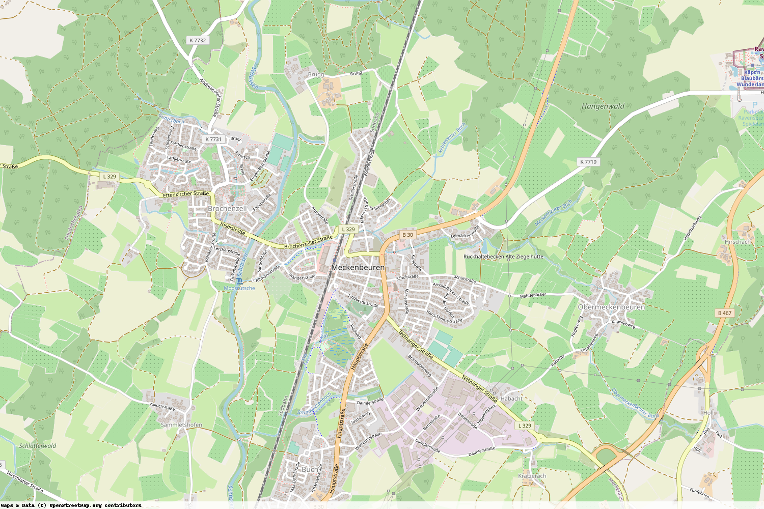 Ist gerade Stromausfall in Baden-Württemberg - Bodenseekreis - Meckenbeuren?