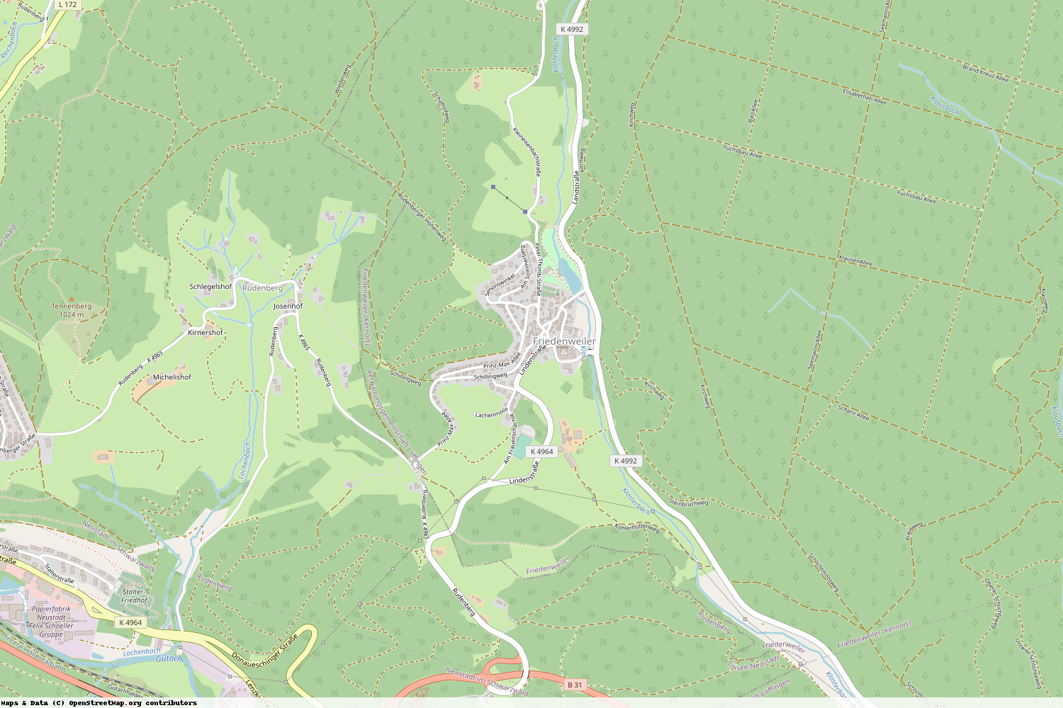Ist gerade Stromausfall in Baden-Württemberg - Breisgau-Hochschwarzwald - Friedenweiler?