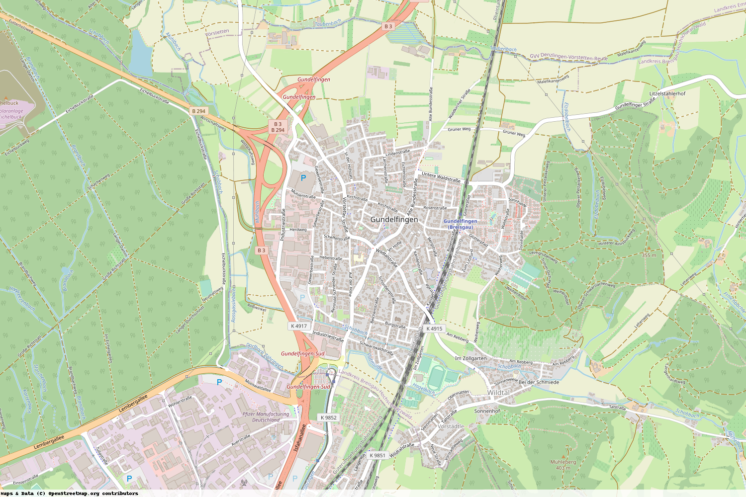 Ist gerade Stromausfall in Baden-Württemberg - Breisgau-Hochschwarzwald - Gundelfingen?