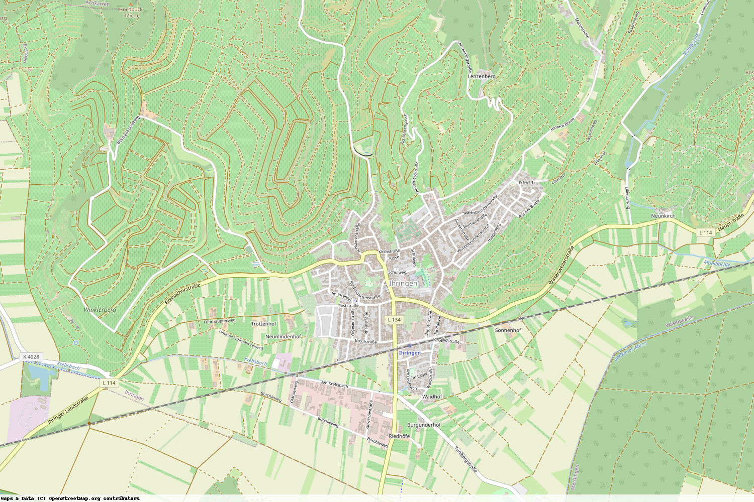 Ist gerade Stromausfall in Baden-Württemberg - Breisgau-Hochschwarzwald - Ihringen?