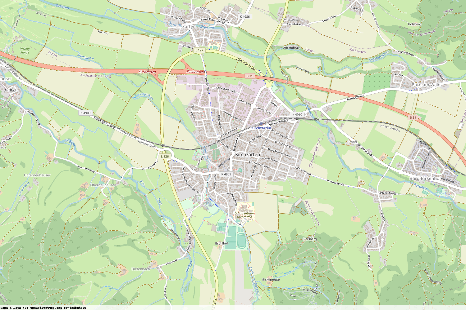 Ist gerade Stromausfall in Baden-Württemberg - Breisgau-Hochschwarzwald - Kirchzarten?