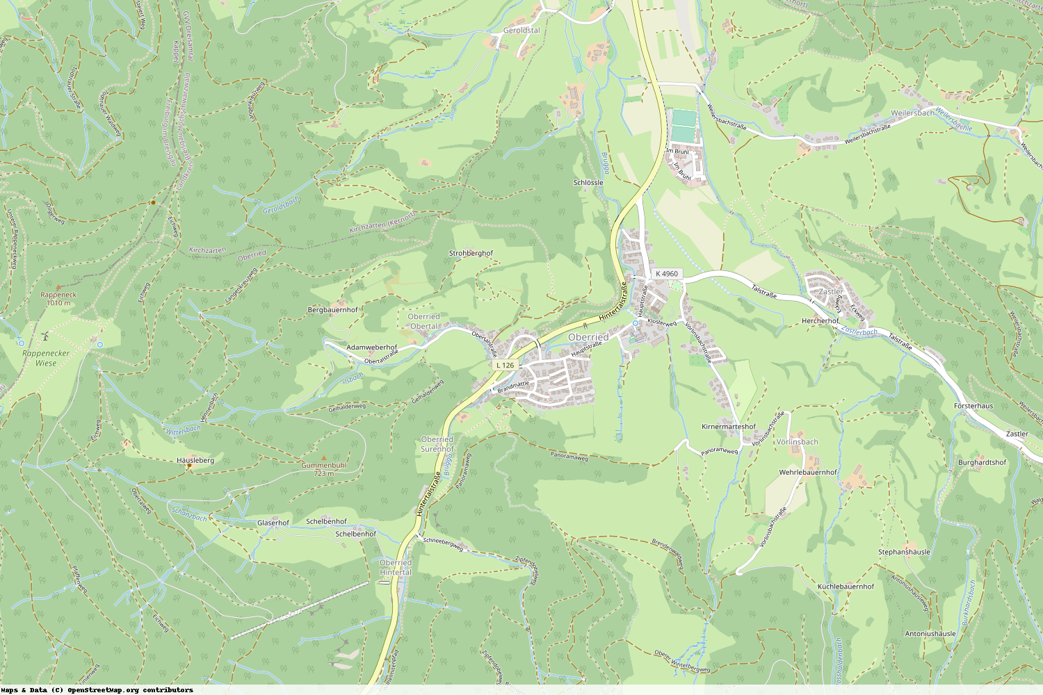 Ist gerade Stromausfall in Baden-Württemberg - Breisgau-Hochschwarzwald - Oberried?