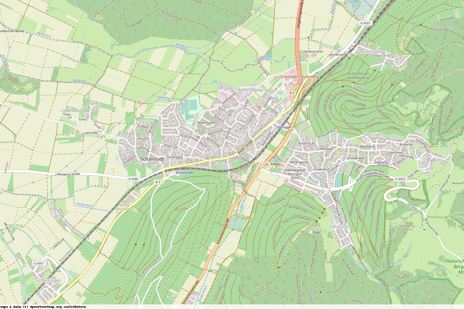 Ist gerade Stromausfall in Baden-Württemberg - Breisgau-Hochschwarzwald - Schallstadt?