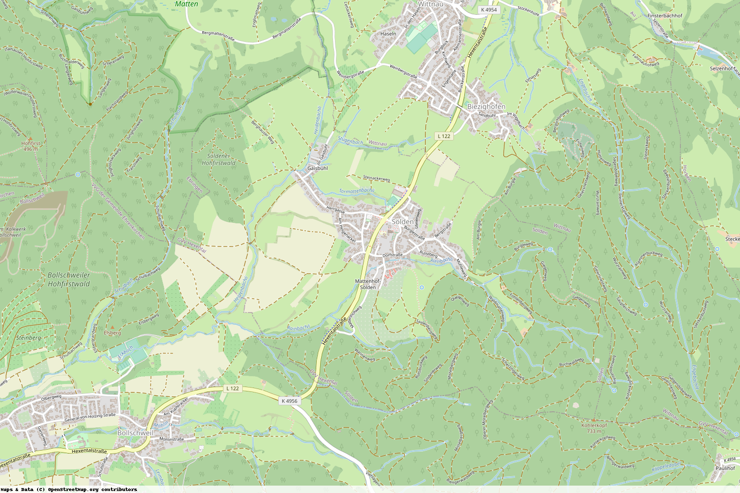 Ist gerade Stromausfall in Baden-Württemberg - Breisgau-Hochschwarzwald - Sölden?