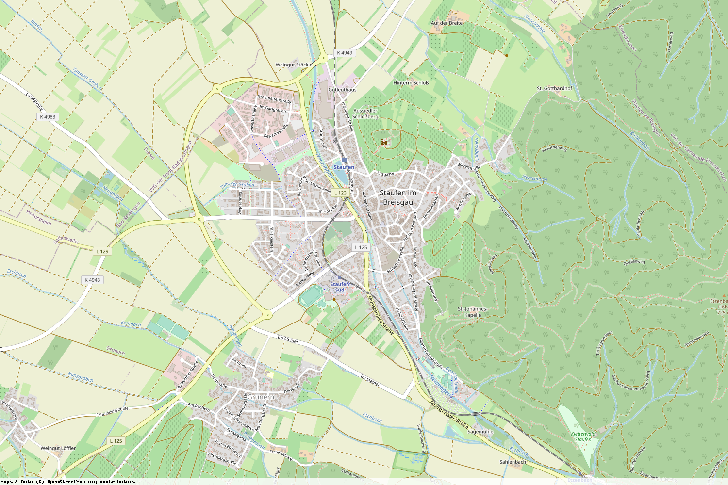 Ist gerade Stromausfall in Baden-Württemberg - Breisgau-Hochschwarzwald - Staufen im Breisgau?