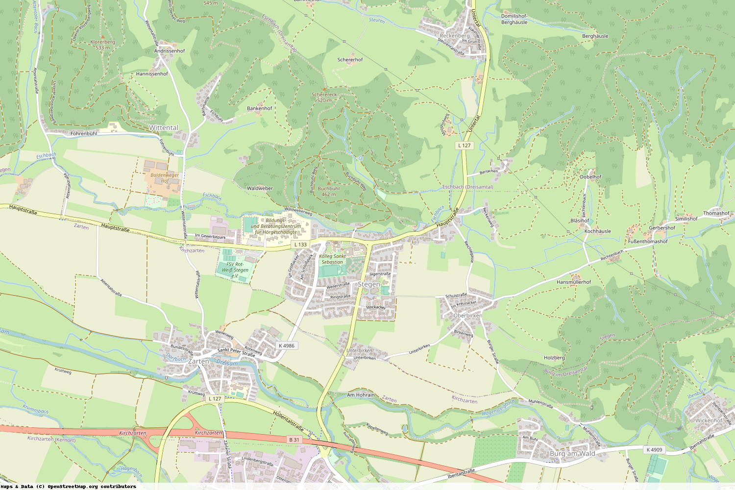 Ist gerade Stromausfall in Baden-Württemberg - Breisgau-Hochschwarzwald - Stegen?