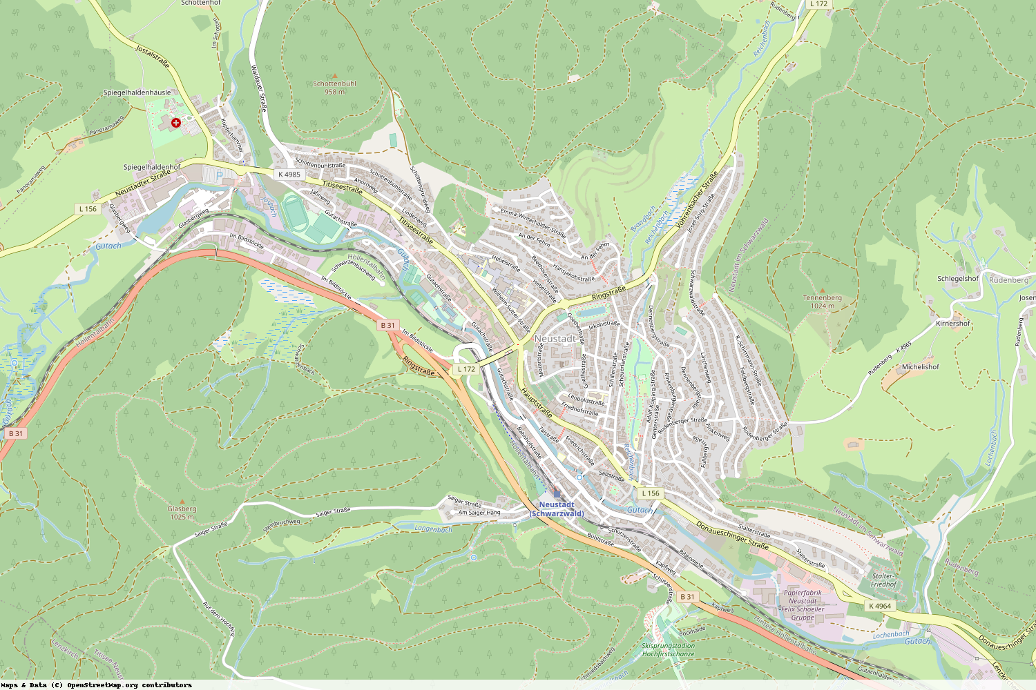 Ist gerade Stromausfall in Baden-Württemberg - Breisgau-Hochschwarzwald - Titisee-Neustadt?