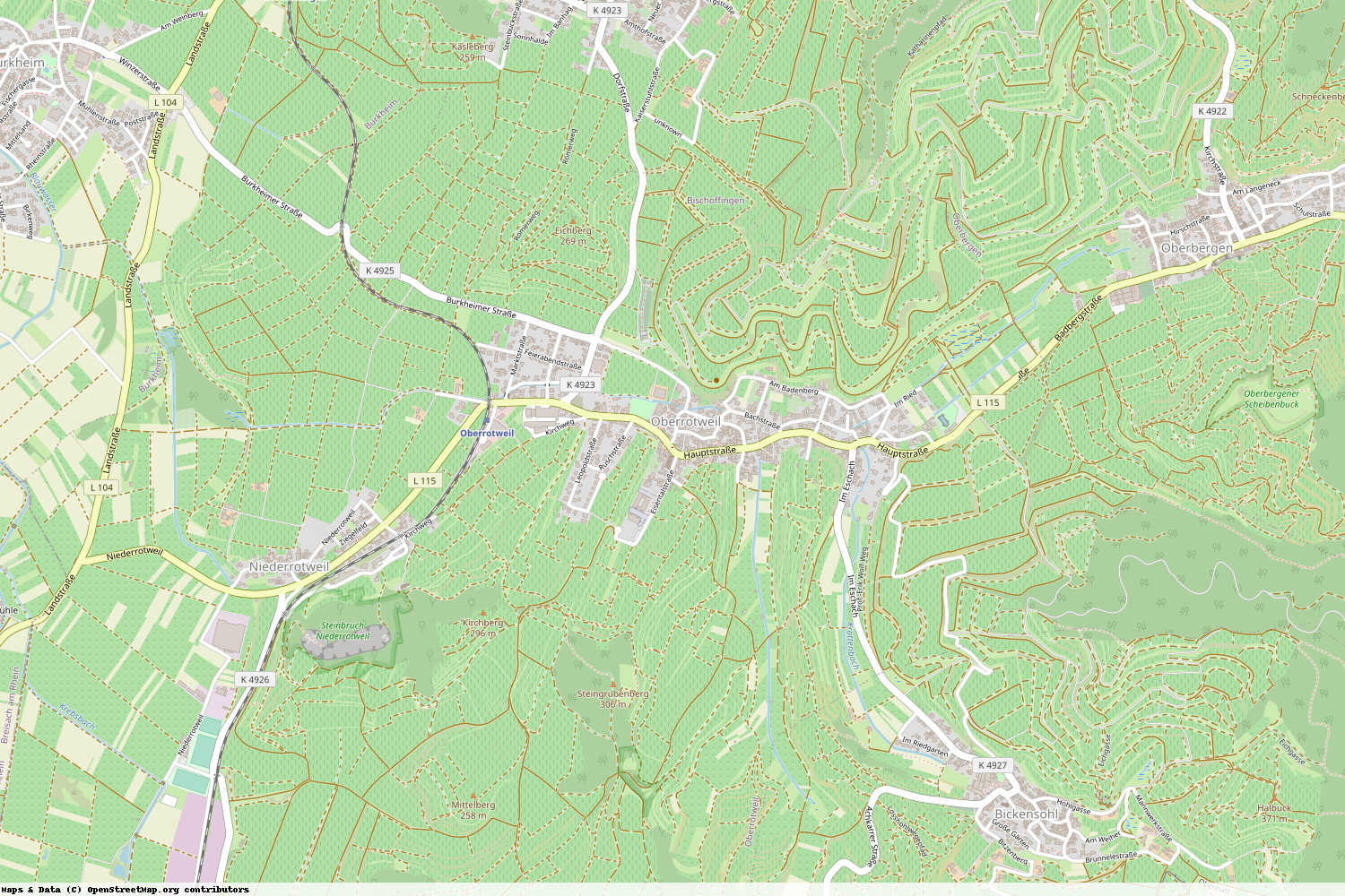 Ist gerade Stromausfall in Baden-Württemberg - Breisgau-Hochschwarzwald - Vogtsburg im Kaiserstuhl?