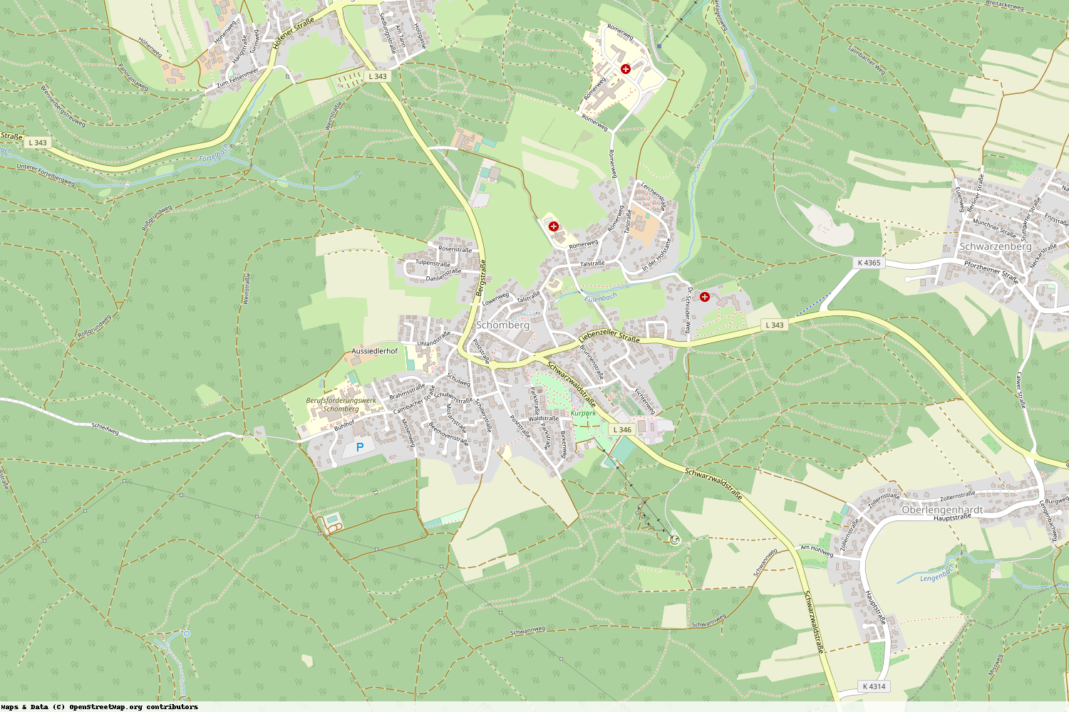 Ist gerade Stromausfall in Baden-Württemberg - Calw - Schömberg?