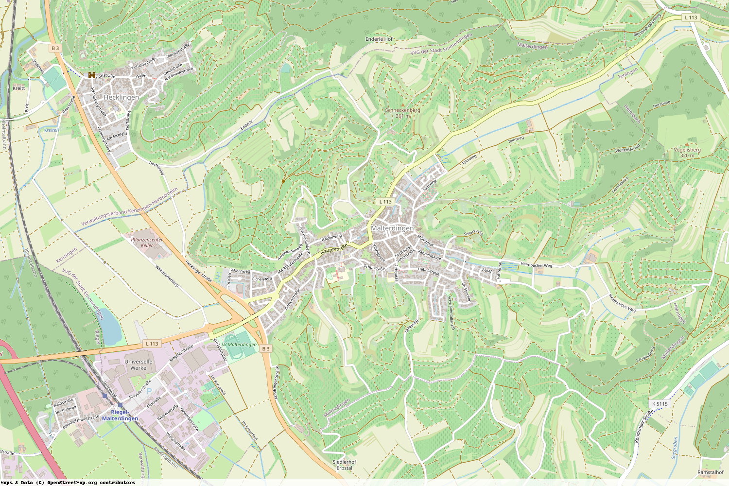 Ist gerade Stromausfall in Baden-Württemberg - Emmendingen - Malterdingen?