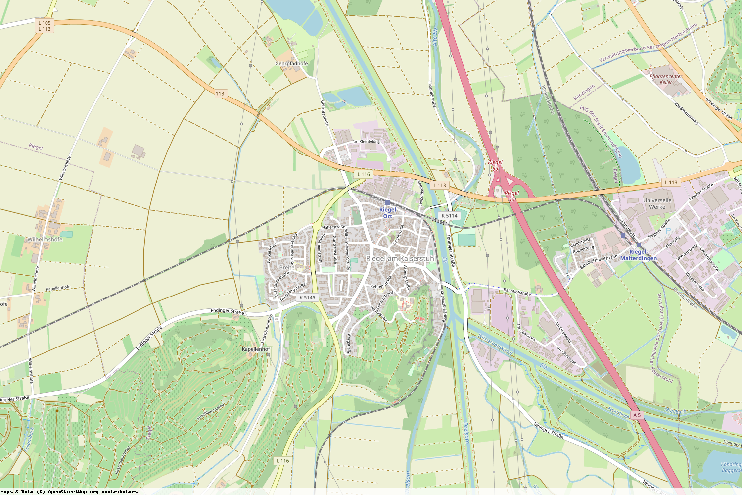 Ist gerade Stromausfall in Baden-Württemberg - Emmendingen - Riegel am Kaiserstuhl?