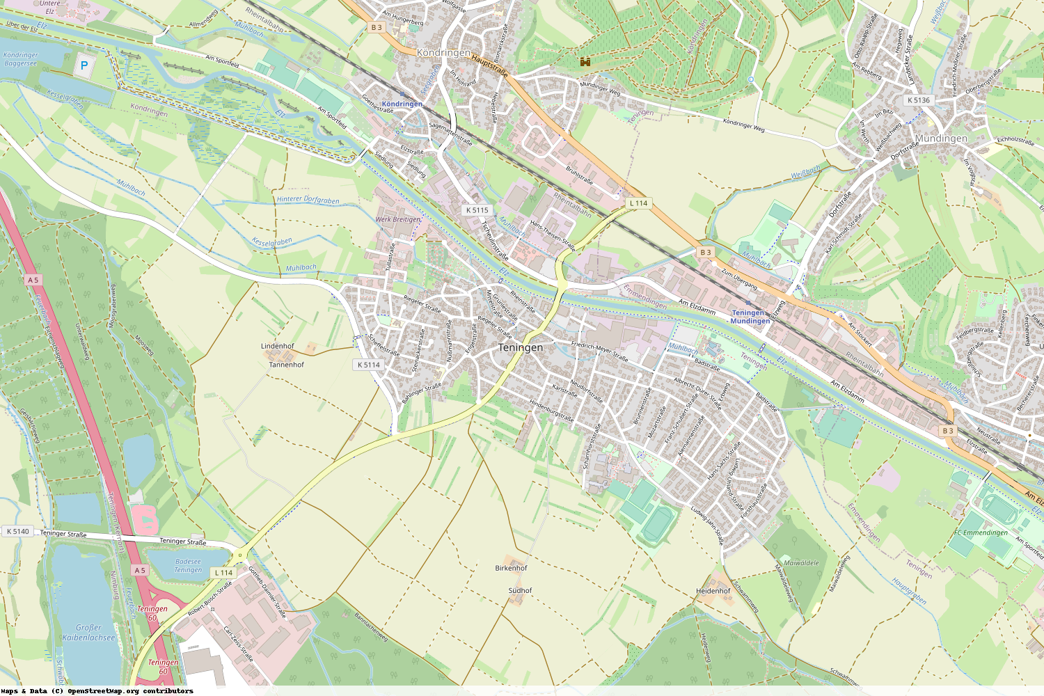 Ist gerade Stromausfall in Baden-Württemberg - Emmendingen - Teningen?