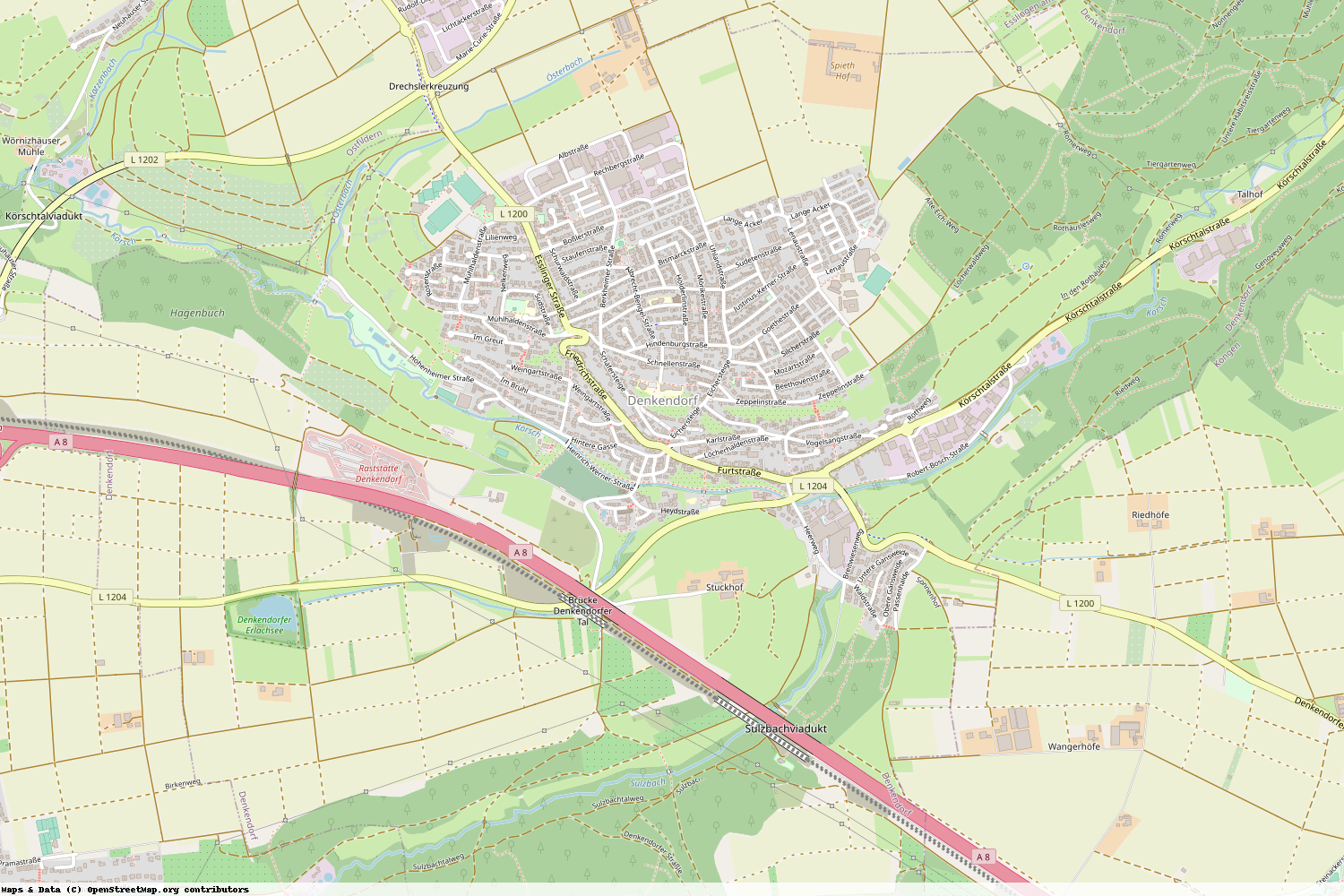 Ist gerade Stromausfall in Baden-Württemberg - Esslingen - Denkendorf?