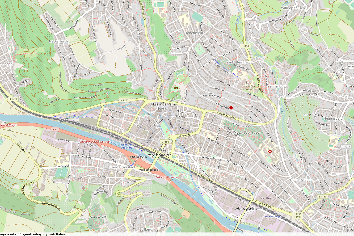 Ist gerade Stromausfall in Baden-Württemberg - Esslingen - Esslingen am Neckar?