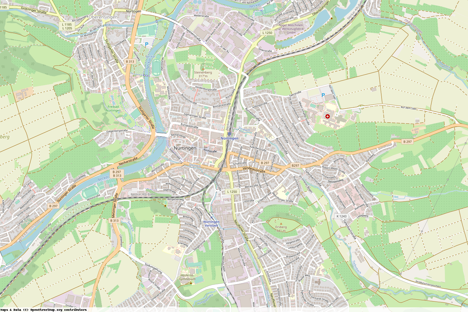 Ist gerade Stromausfall in Baden-Württemberg - Esslingen - Nürtingen?