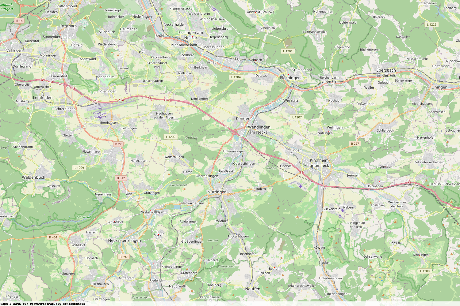 Ist gerade Stromausfall in Baden-Württemberg - Esslingen?