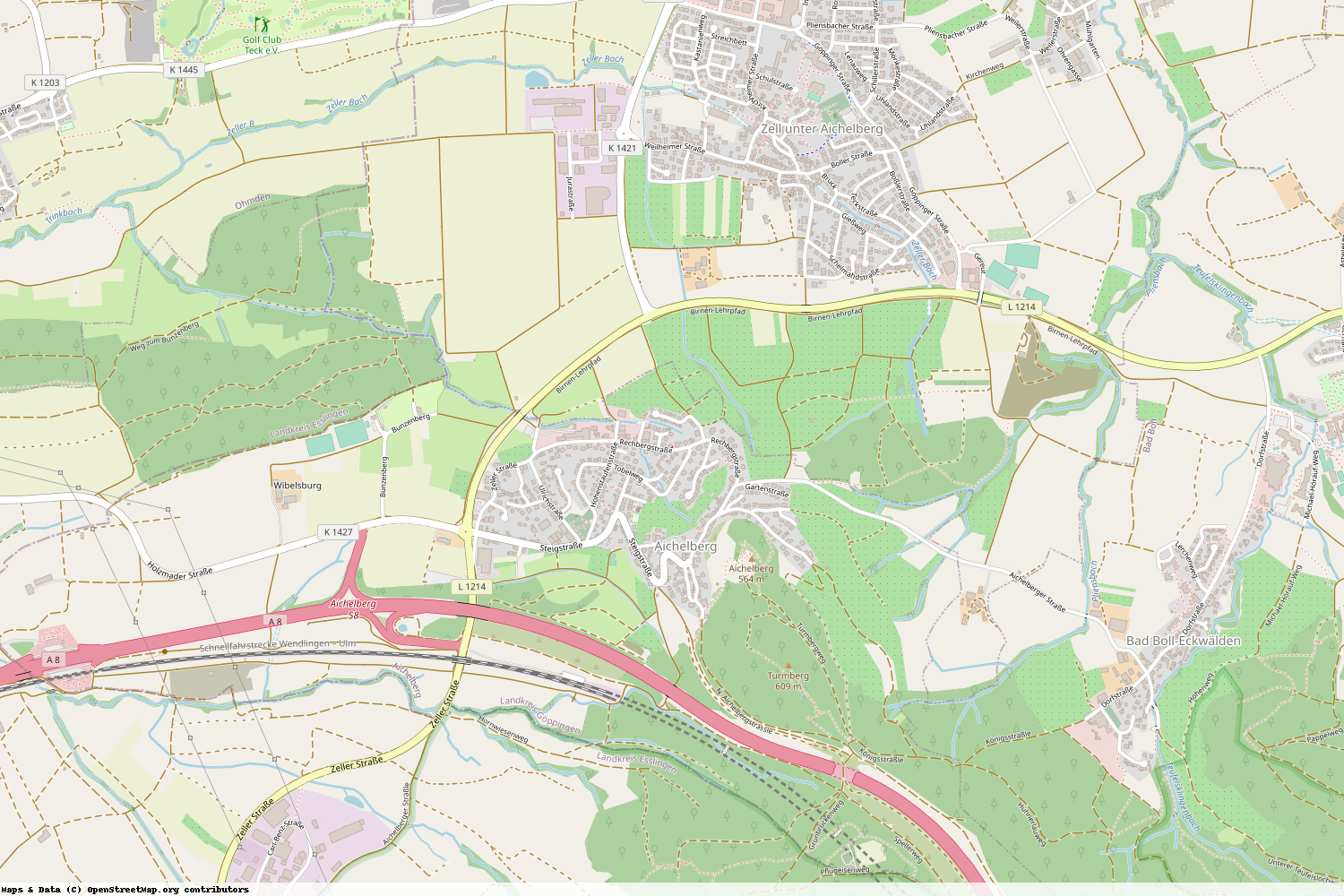 Ist gerade Stromausfall in Baden-Württemberg - Göppingen - Aichelberg?