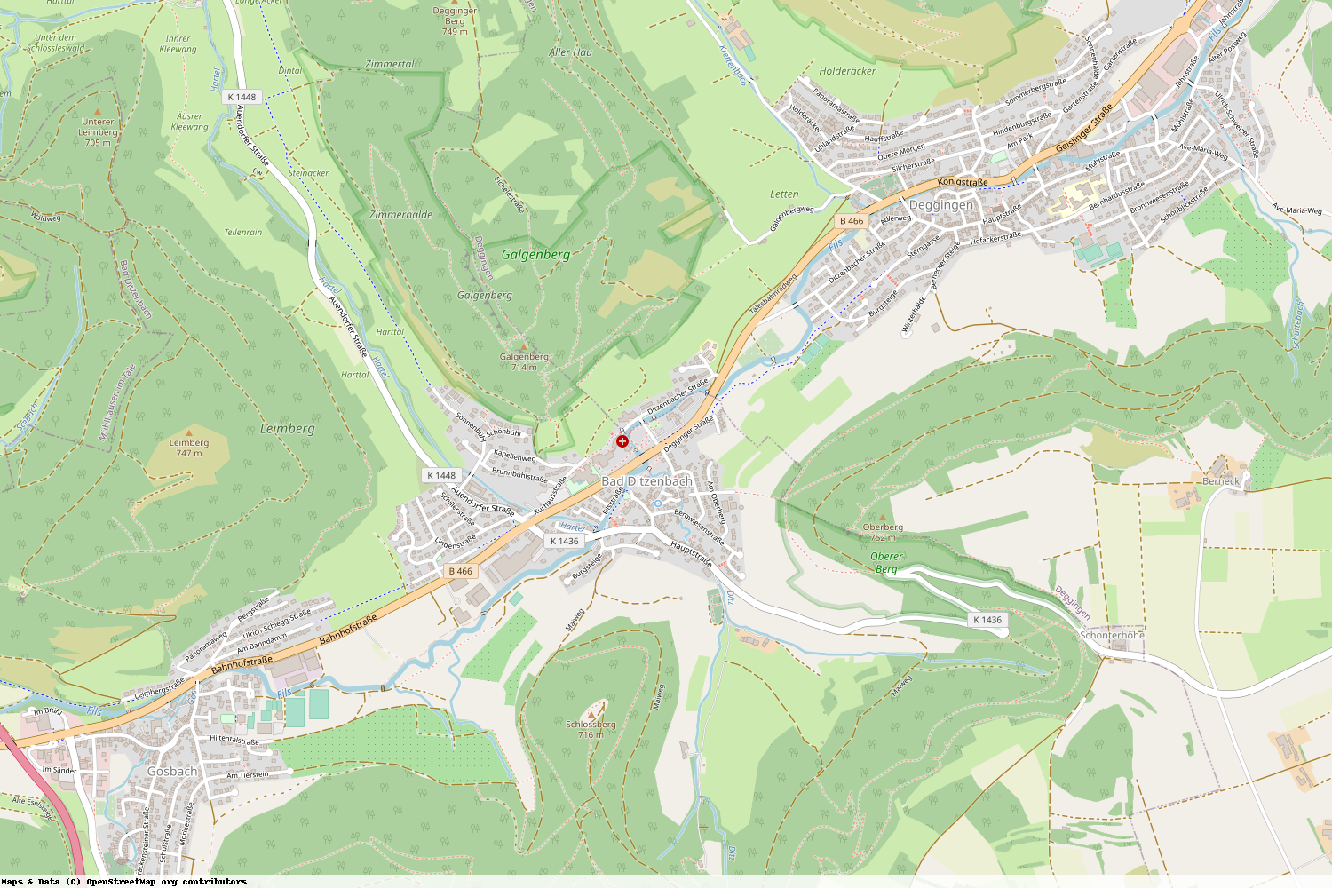 Ist gerade Stromausfall in Baden-Württemberg - Göppingen - Bad Ditzenbach?