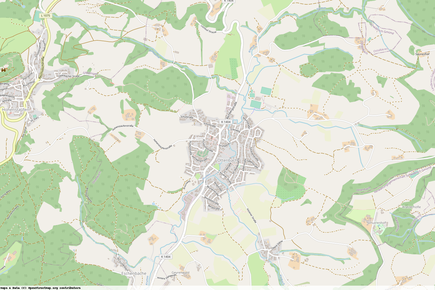 Ist gerade Stromausfall in Baden-Württemberg - Göppingen - Ottenbach?