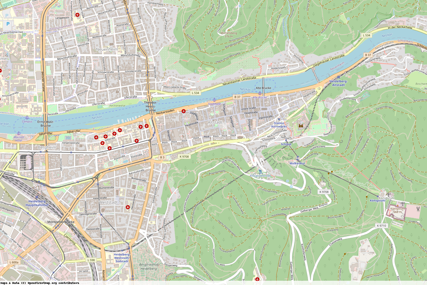 Ist gerade Stromausfall in Baden-Württemberg - Heidelberg?