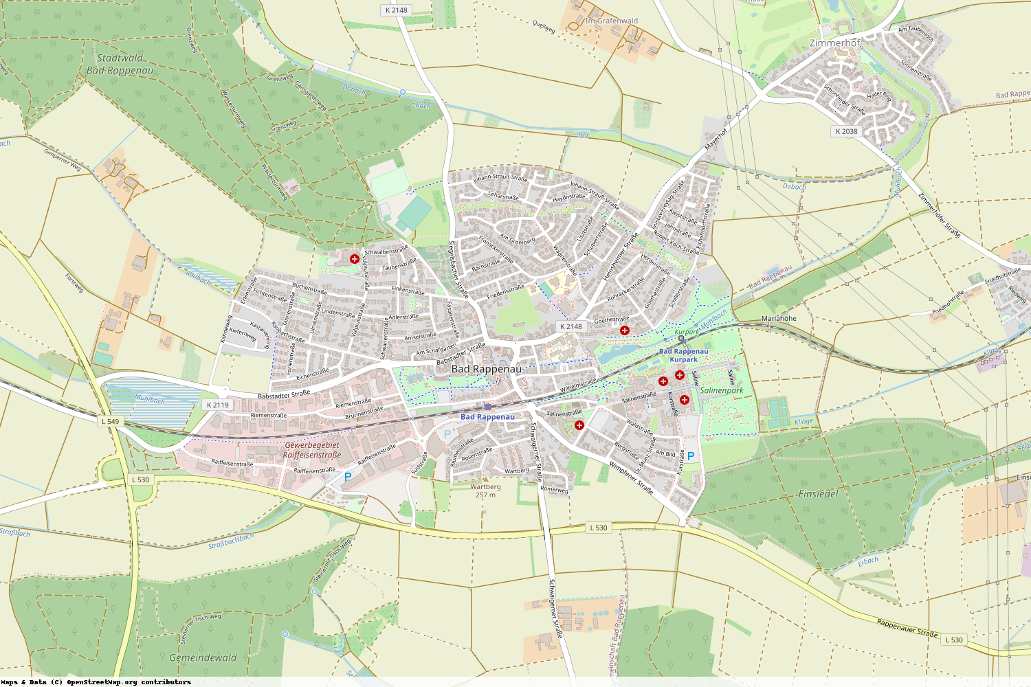 Ist gerade Stromausfall in Baden-Württemberg - Heilbronn - Bad Rappenau?