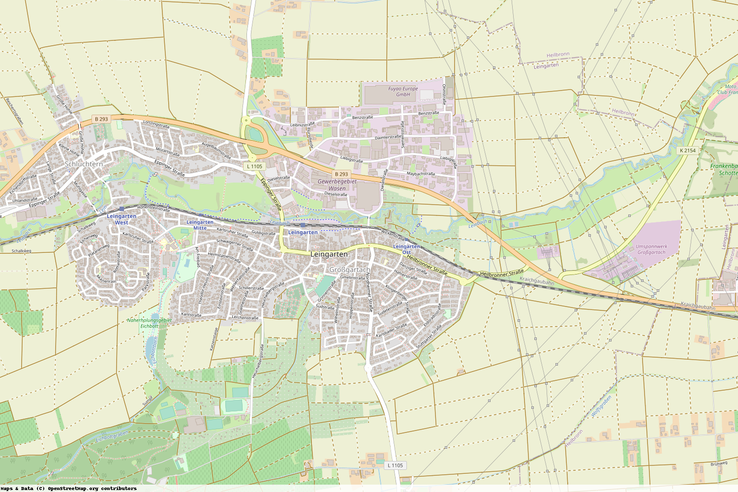 Ist gerade Stromausfall in Baden-Württemberg - Heilbronn - Leingarten?