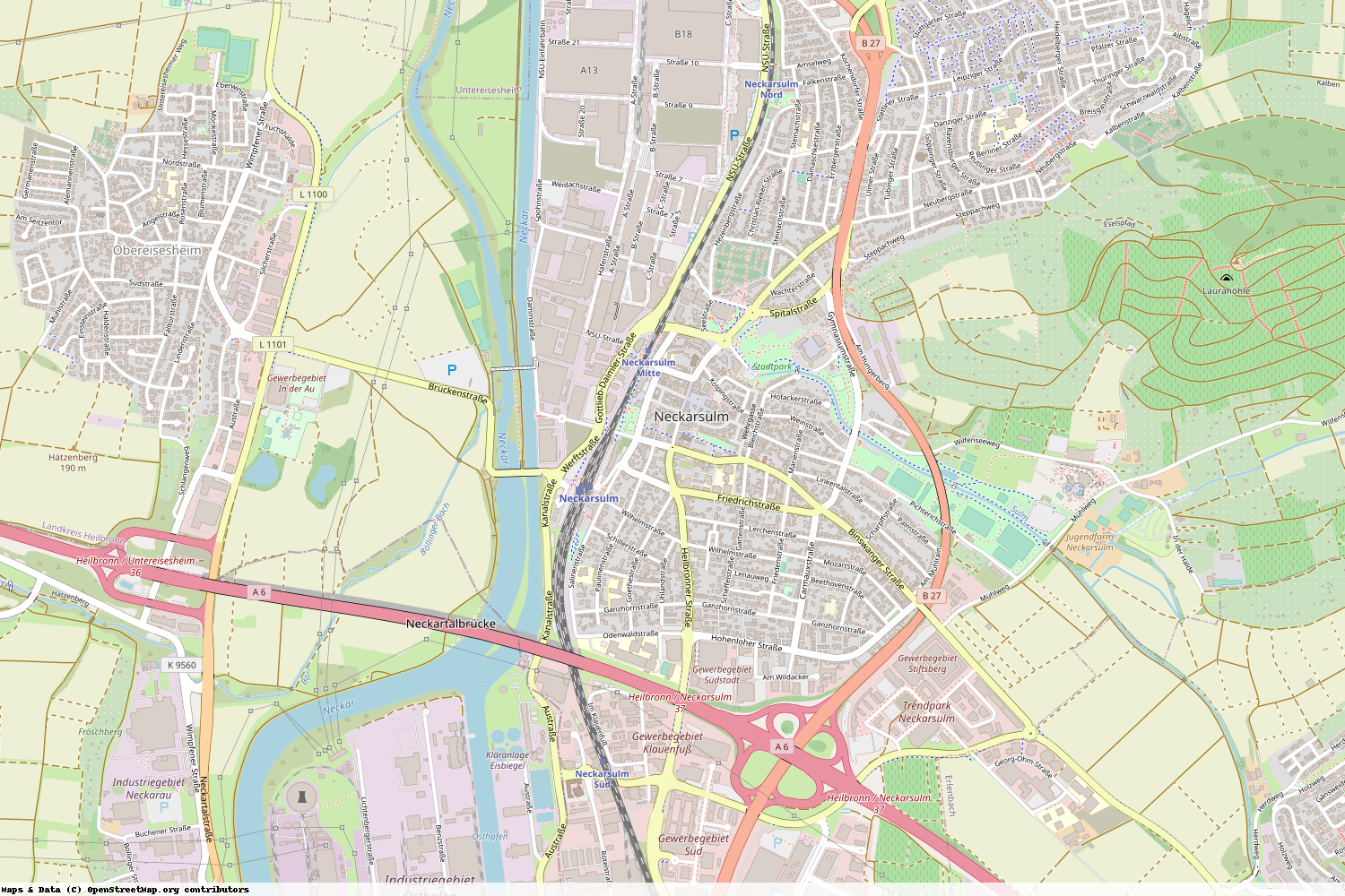 Ist gerade Stromausfall in Baden-Württemberg - Heilbronn - Neckarsulm?