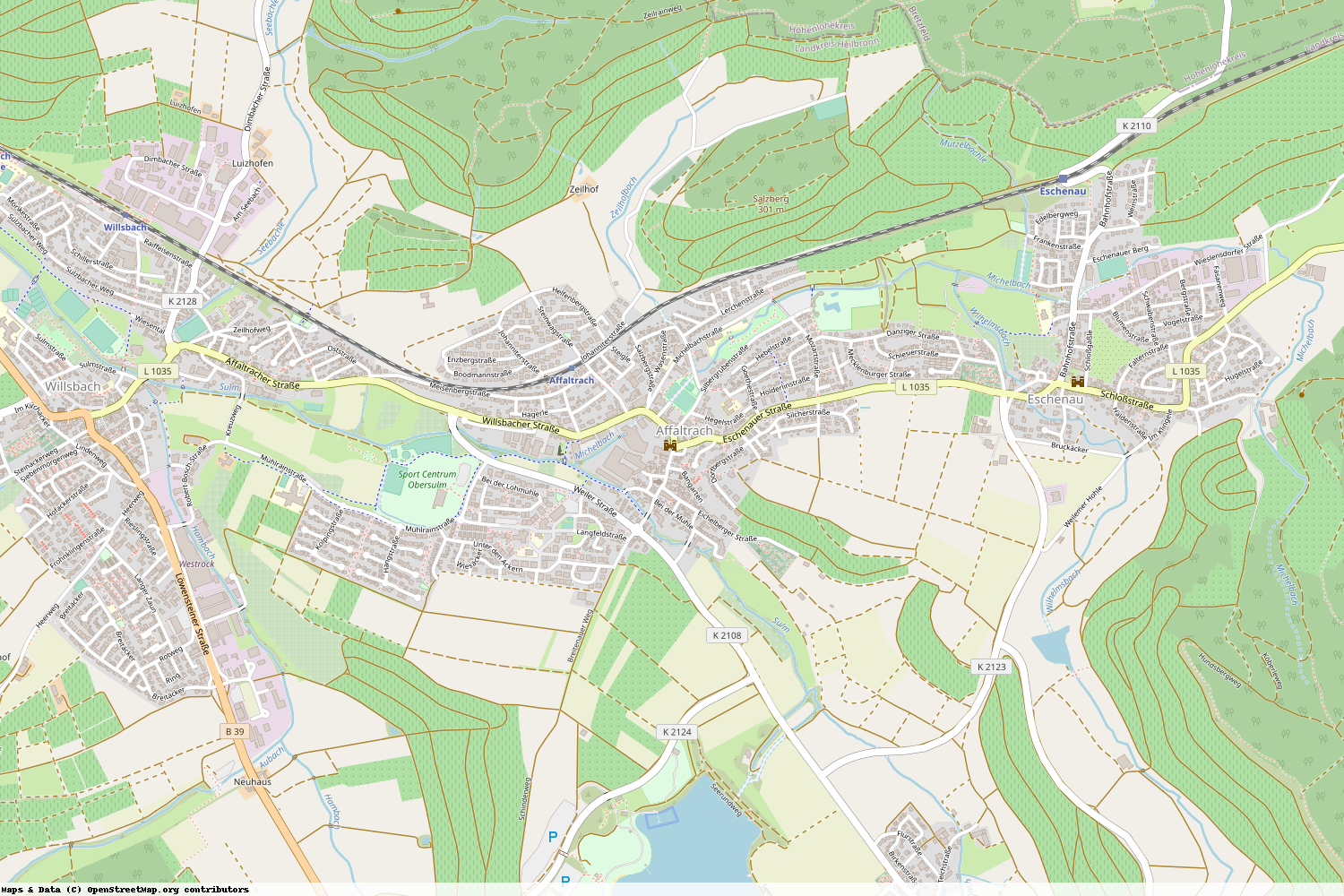 Ist gerade Stromausfall in Baden-Württemberg - Heilbronn - Obersulm?
