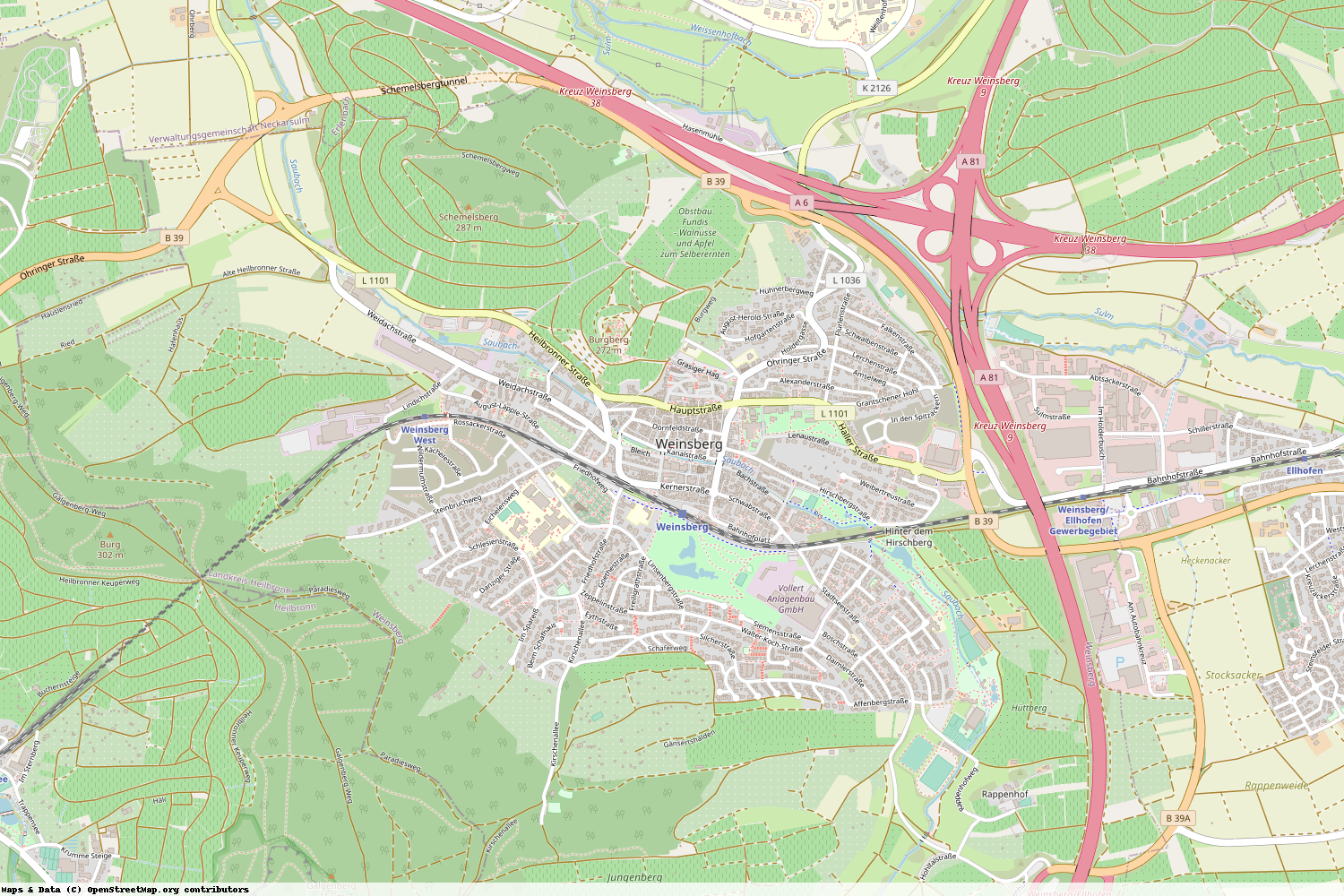 Ist gerade Stromausfall in Baden-Württemberg - Heilbronn - Weinsberg?