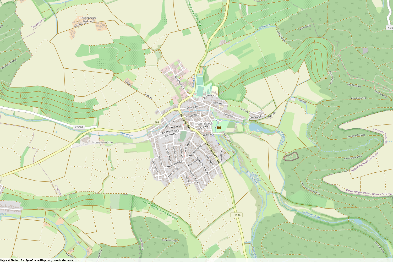 Ist gerade Stromausfall in Baden-Württemberg - Karlsruhe - Kürnbach?