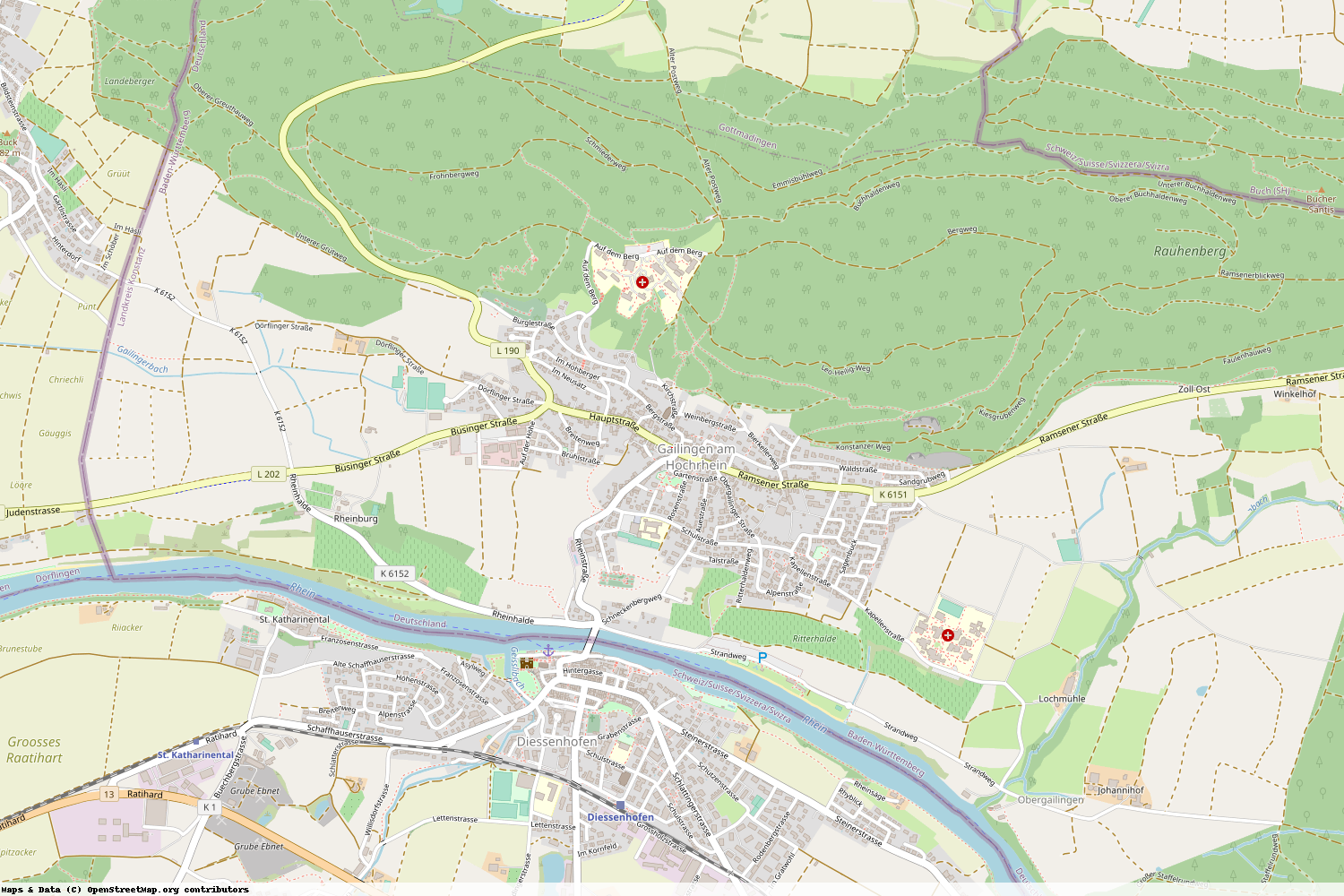 Ist gerade Stromausfall in Baden-Württemberg - Konstanz - Gailingen am Hochrhein?