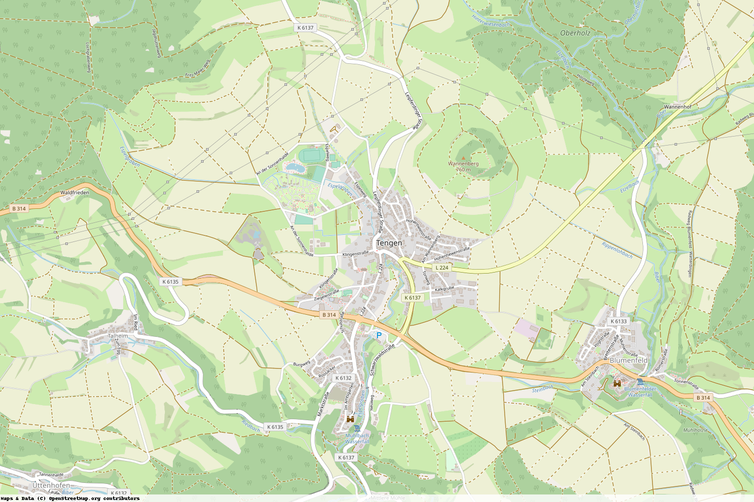 Ist gerade Stromausfall in Baden-Württemberg - Konstanz - Tengen?