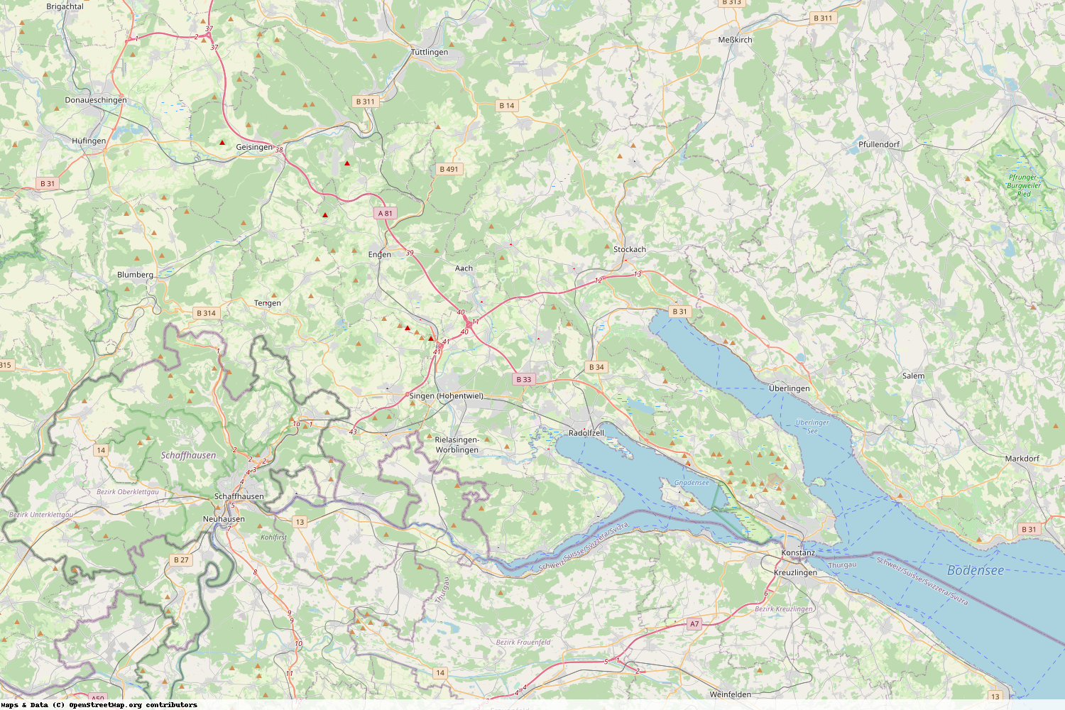 Ist gerade Stromausfall in Baden-Württemberg - Konstanz?