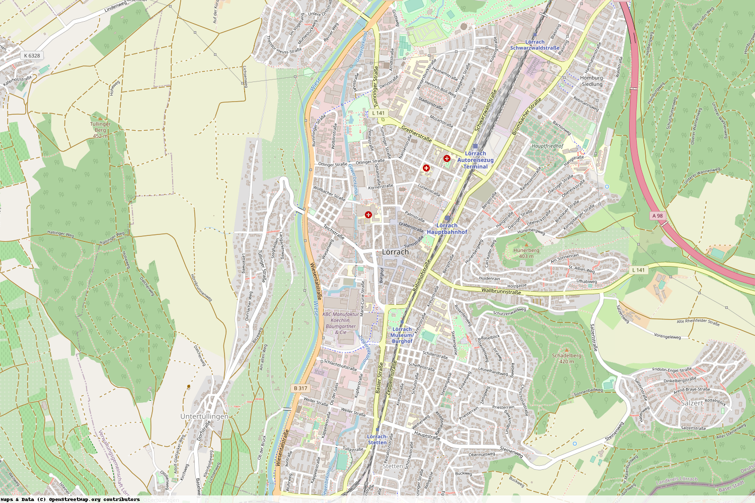 Ist gerade Stromausfall in Baden-Württemberg - Lörrach - Lörrach?