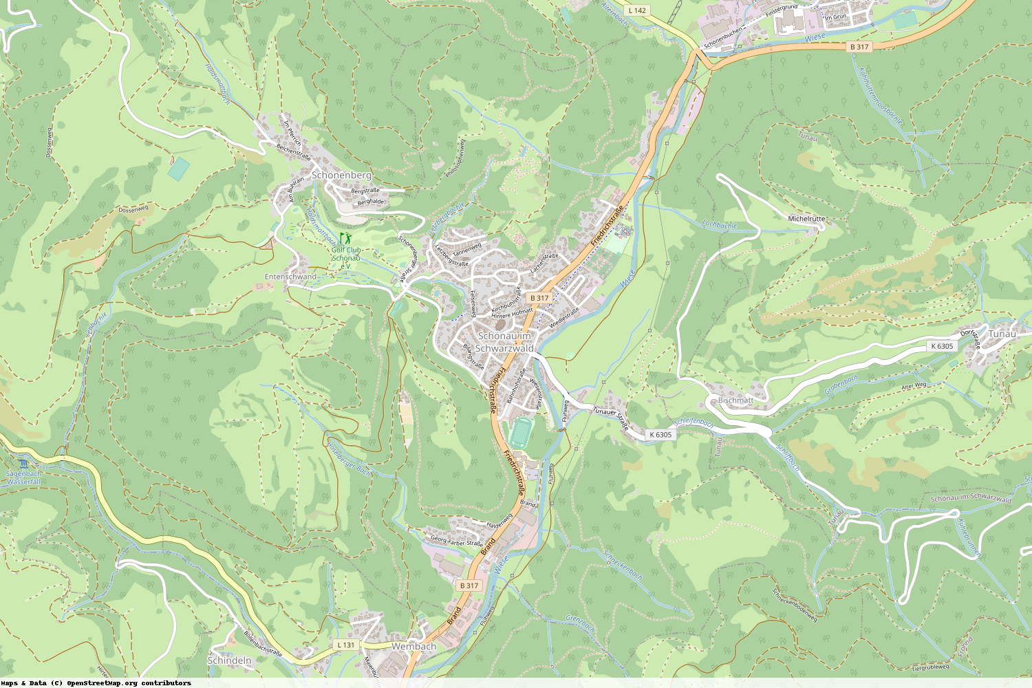 Ist gerade Stromausfall in Baden-Württemberg - Lörrach - Schönau im Schwarzwald?