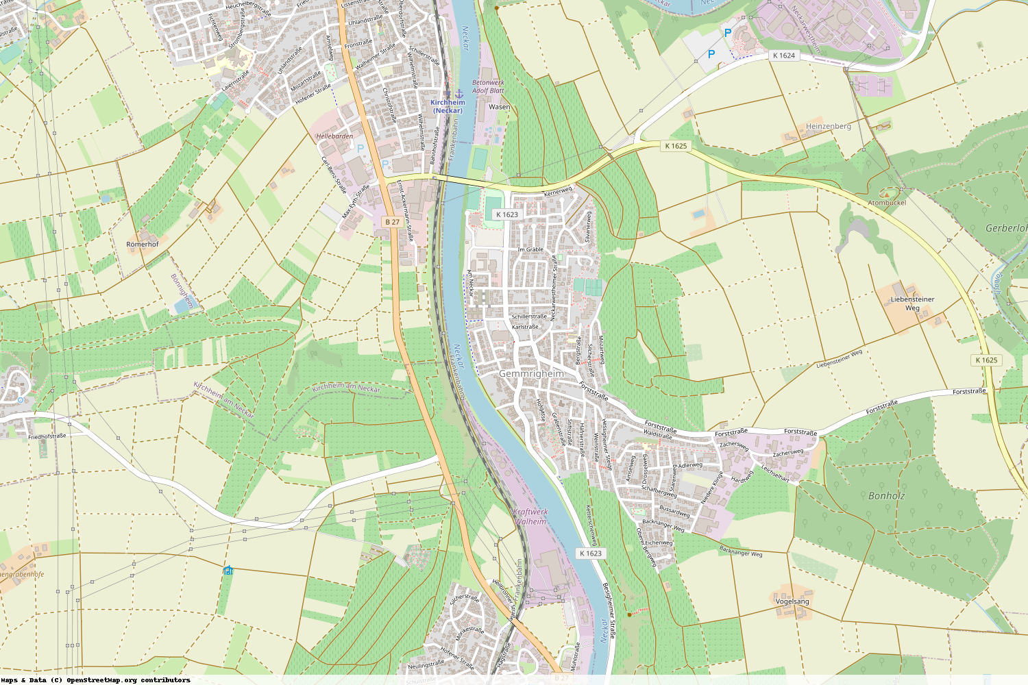 Ist gerade Stromausfall in Baden-Württemberg - Ludwigsburg - Gemmrigheim?