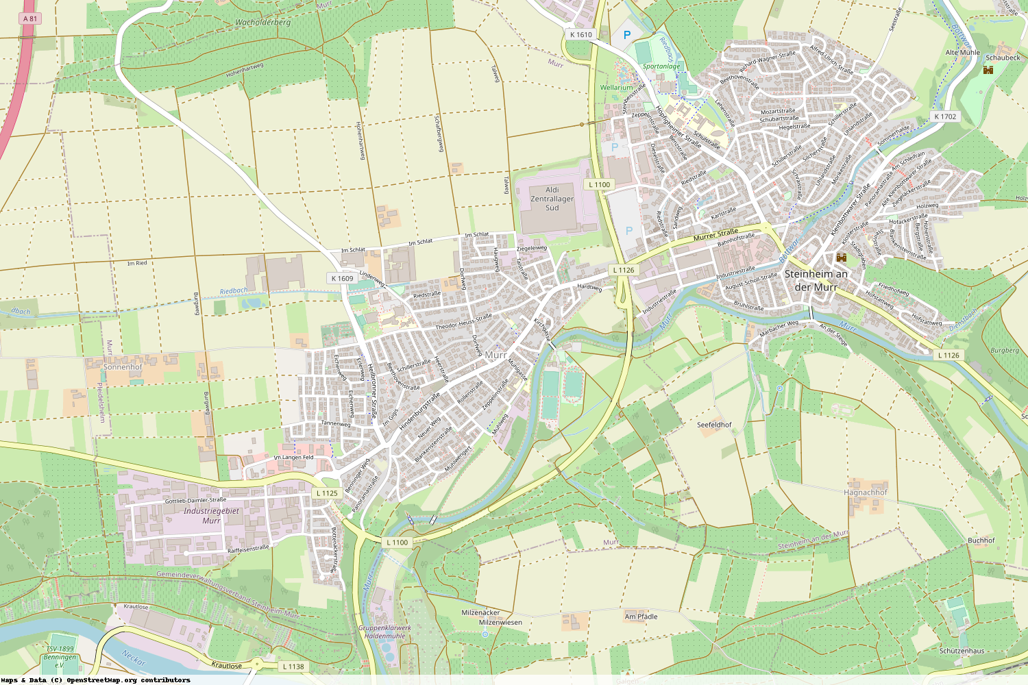 Ist gerade Stromausfall in Baden-Württemberg - Ludwigsburg - Murr?
