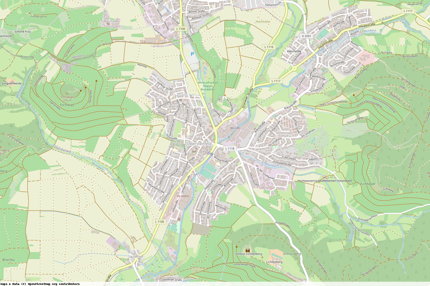 Ist gerade Stromausfall in Baden-Württemberg - Ludwigsburg - Oberstenfeld?