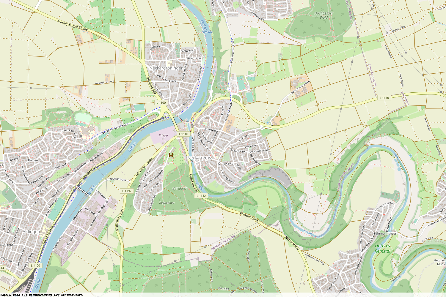Ist gerade Stromausfall in Baden-Württemberg - Ludwigsburg - Remseck am Neckar?