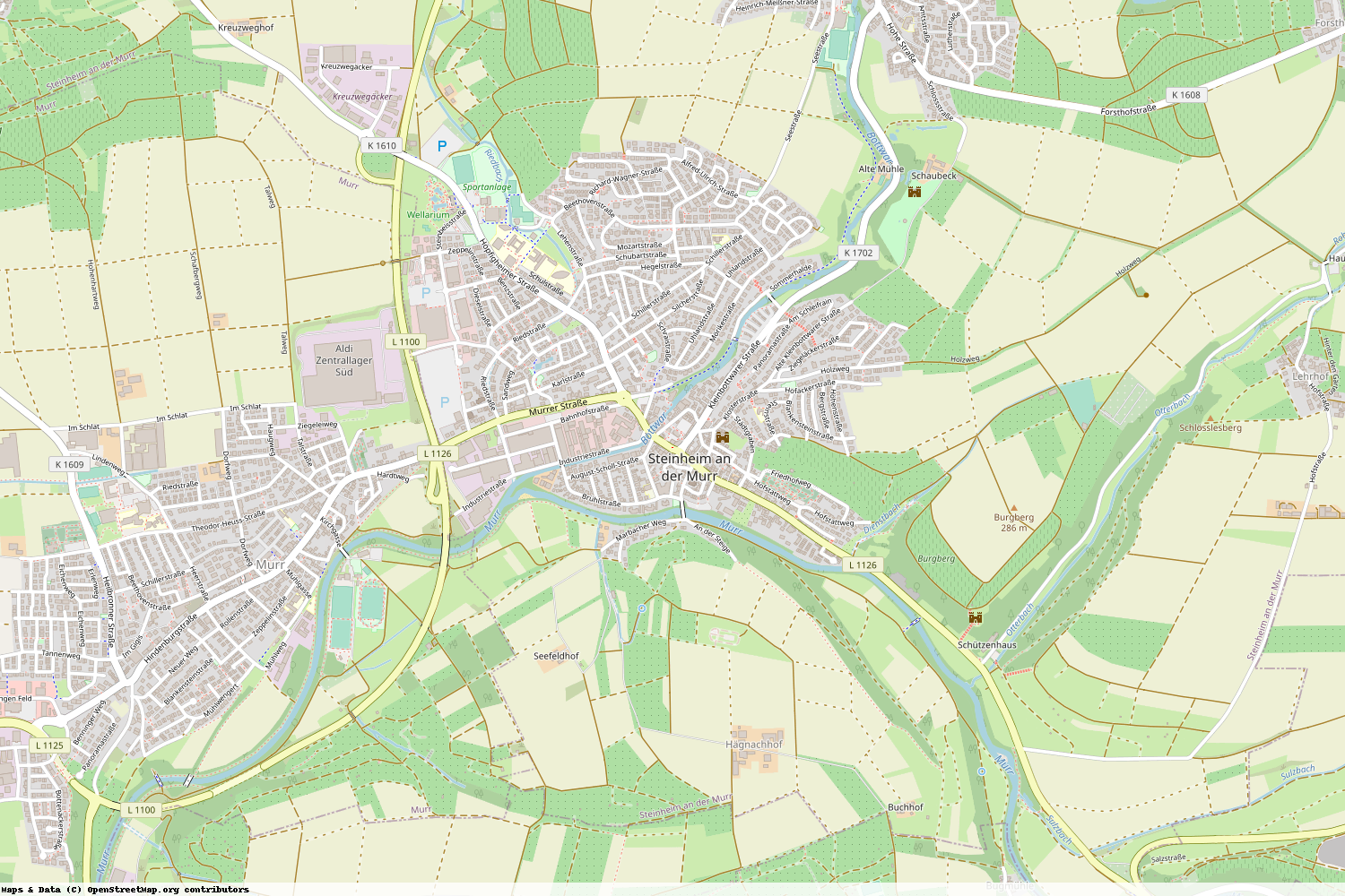 Ist gerade Stromausfall in Baden-Württemberg - Ludwigsburg - Steinheim an der Murr?