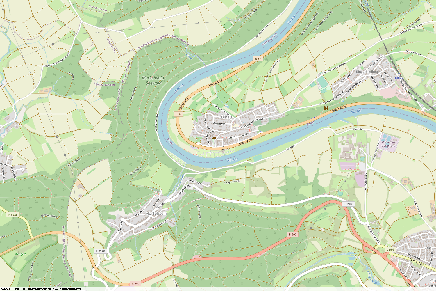 Ist gerade Stromausfall in Baden-Württemberg - Neckar-Odenwald-Kreis - Binau?