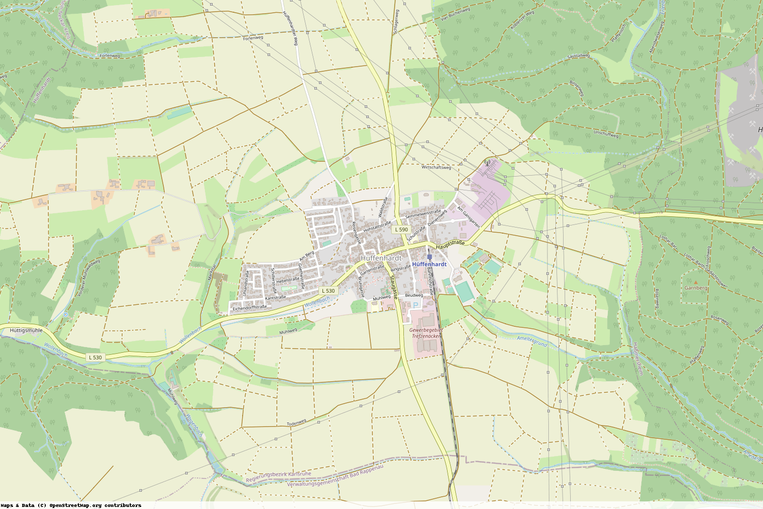 Ist gerade Stromausfall in Baden-Württemberg - Neckar-Odenwald-Kreis - Hüffenhardt?