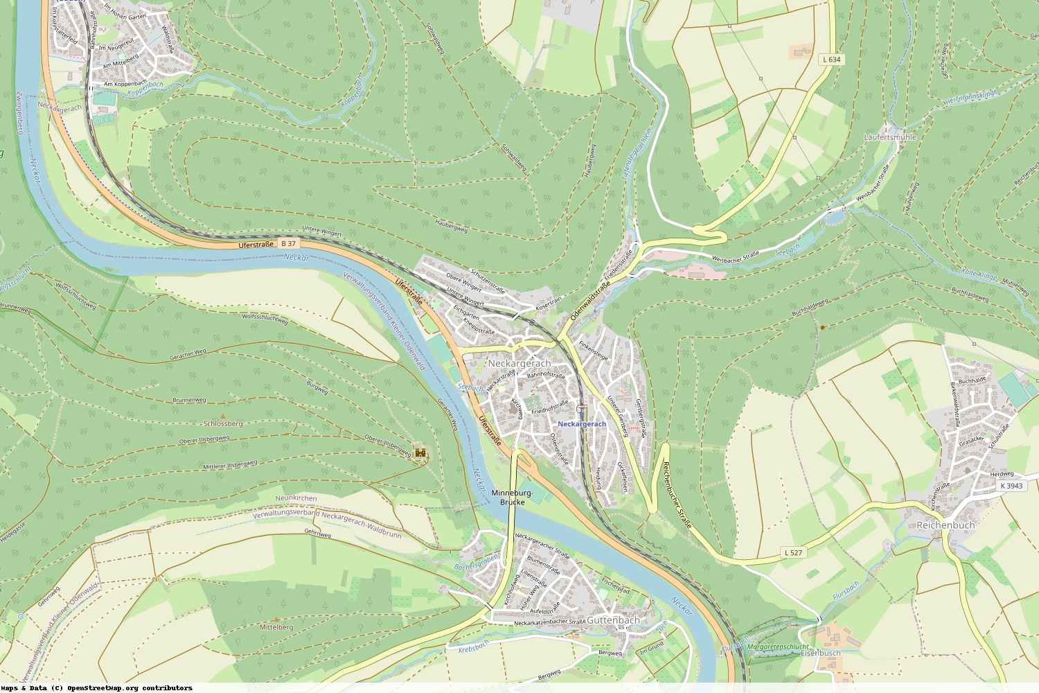 Ist gerade Stromausfall in Baden-Württemberg - Neckar-Odenwald-Kreis - Neckargerach?