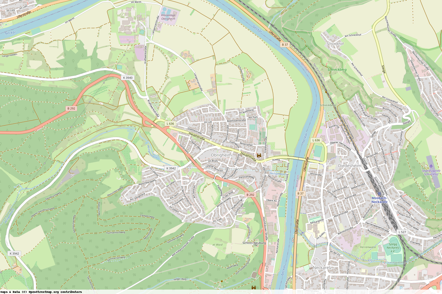 Ist gerade Stromausfall in Baden-Württemberg - Neckar-Odenwald-Kreis - Obrigheim?