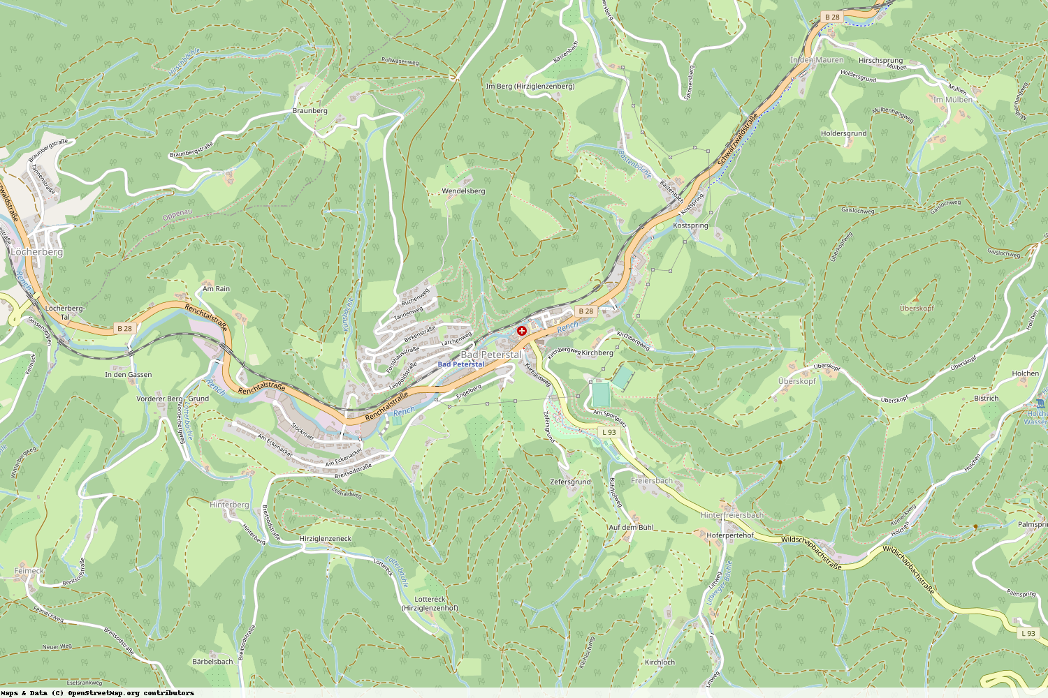 Ist gerade Stromausfall in Baden-Württemberg - Ortenaukreis - Bad Peterstal-Griesbach?