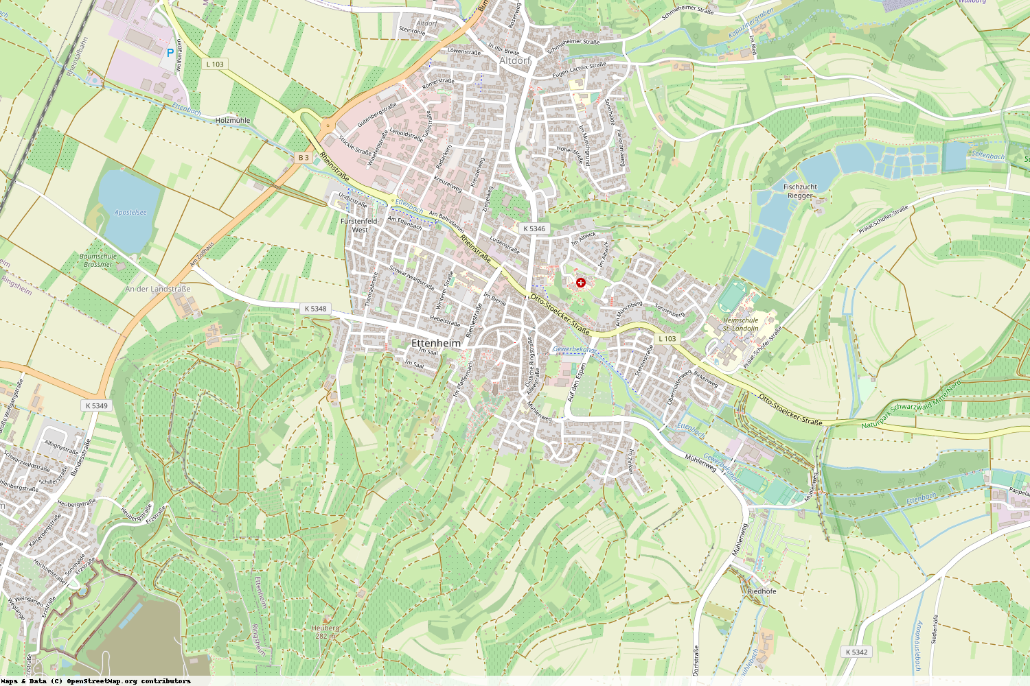 Ist gerade Stromausfall in Baden-Württemberg - Ortenaukreis - Ettenheim?