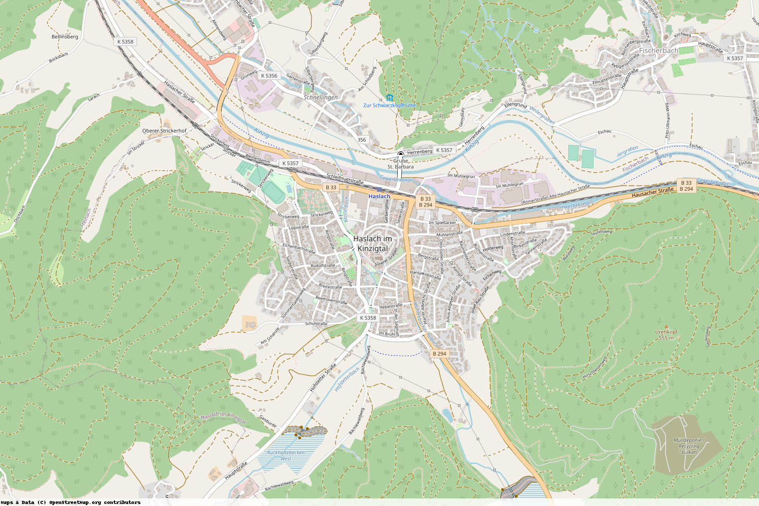 Ist gerade Stromausfall in Baden-Württemberg - Ortenaukreis - Haslach im Kinzigtal?