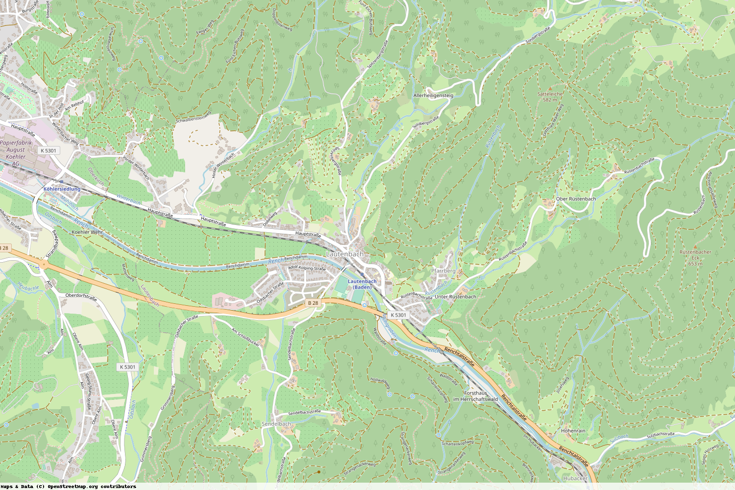 Ist gerade Stromausfall in Baden-Württemberg - Ortenaukreis - Lautenbach?