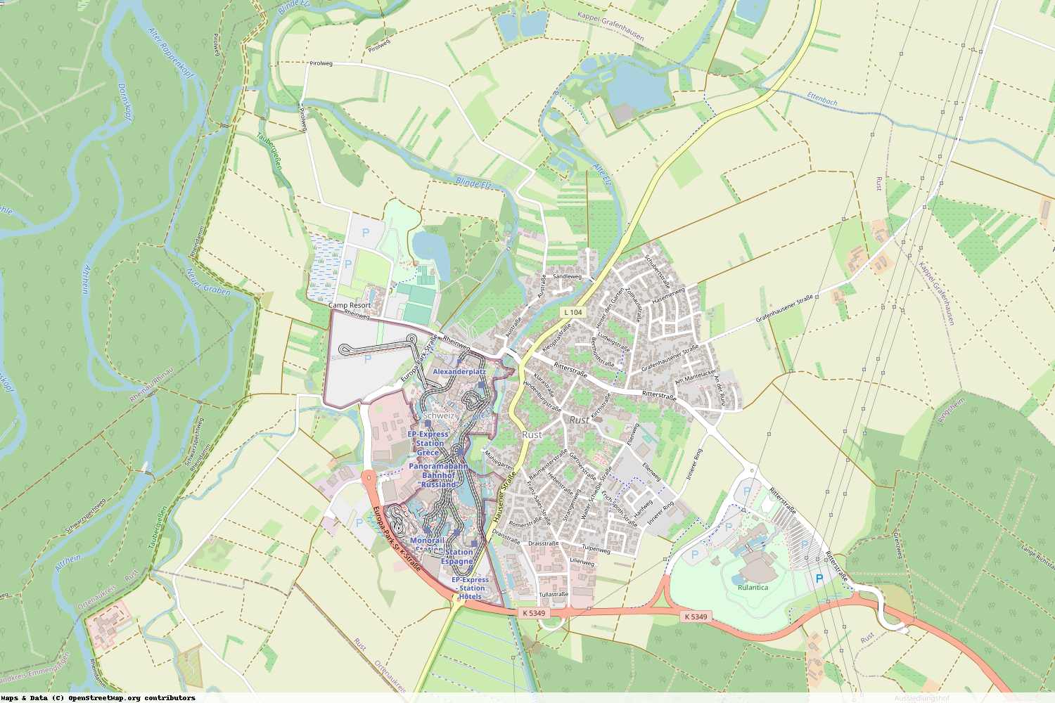 Ist gerade Stromausfall in Baden-Württemberg - Ortenaukreis - Rust?